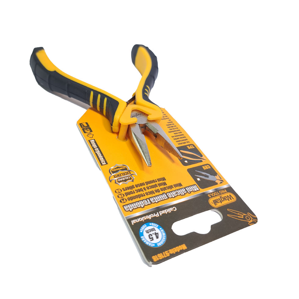 Mini alicate corto punta redonda - Wagtail PRO